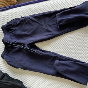 Plum alphalete identity joggers small
